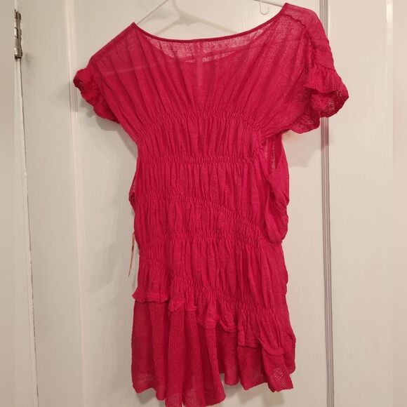 Nwt Anthropologie Medium Top Ruffle - Picture 3 of 9